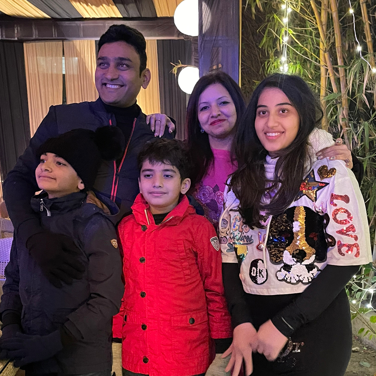 Ranjeet & Shilpa Darak Family